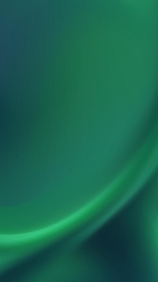 Vertical abstract background with a flowing emerald green texture vector