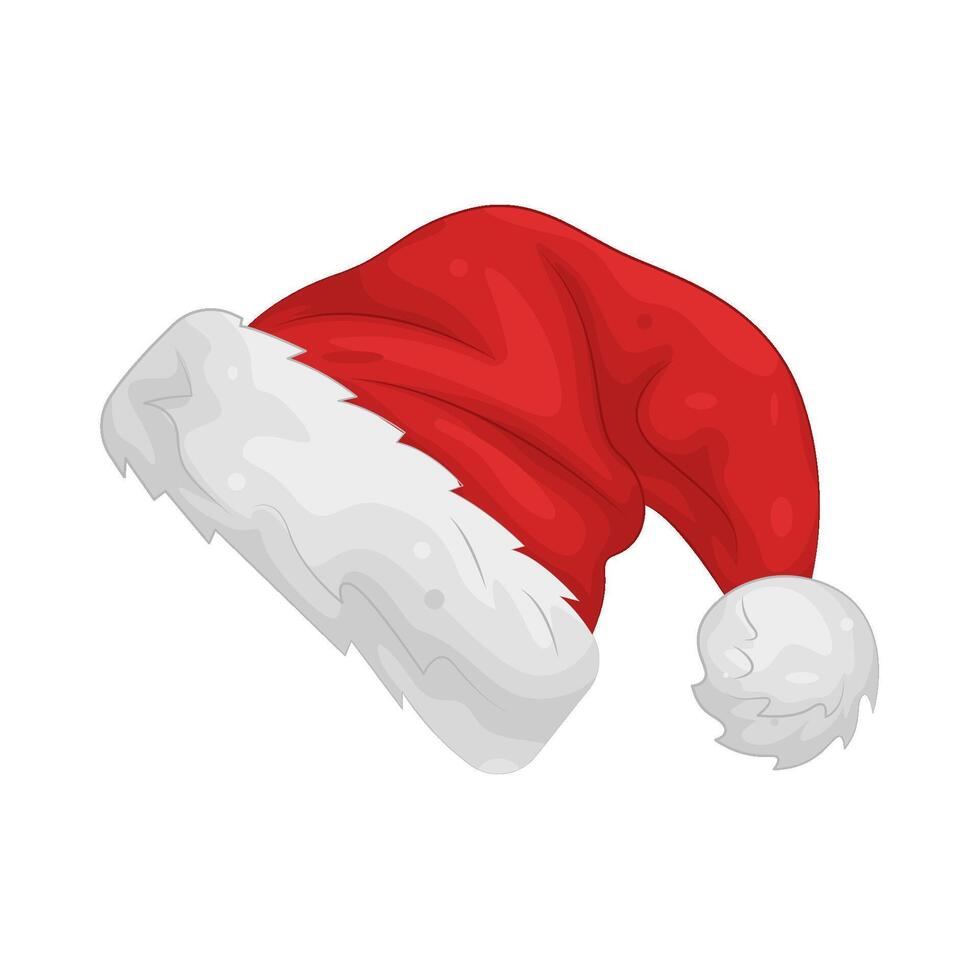 Christmas Santa hat vector