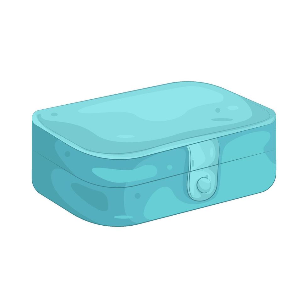 Illustration of jewelry box vector