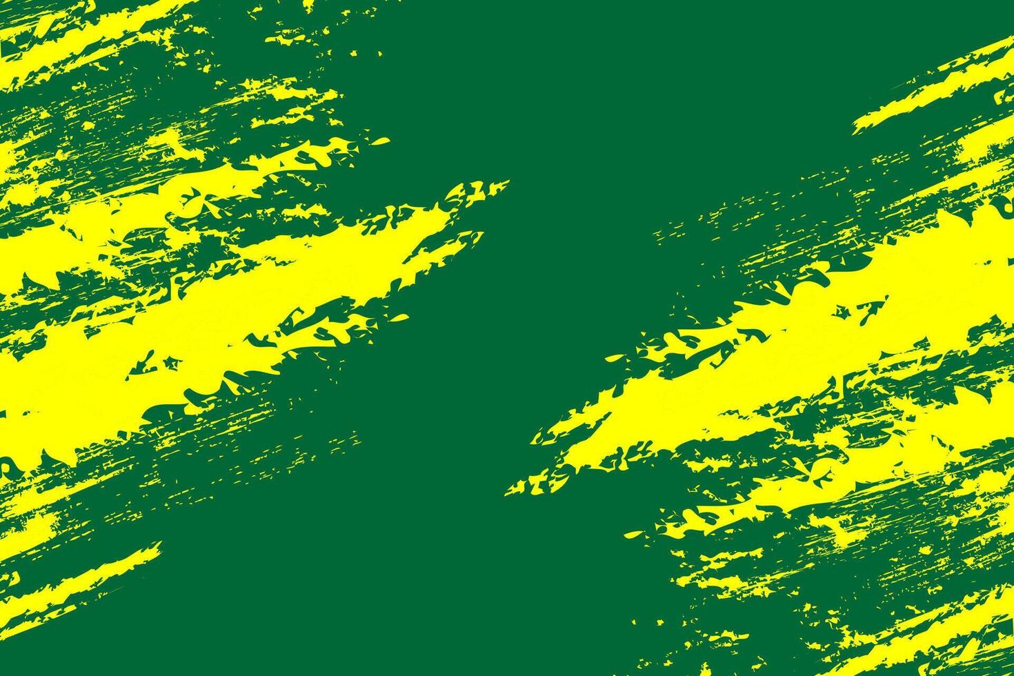 Grunge green abstract sports background with grunge texture, brush stroke and halftone effect vector