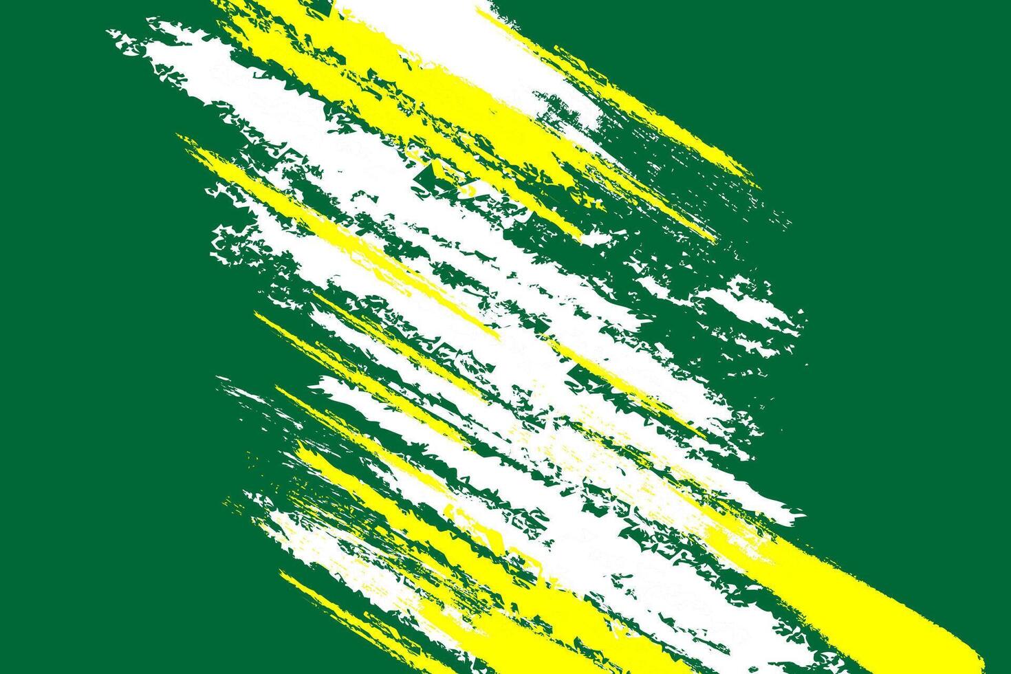 Dynamic green abstract sports background with grunge texture and brush stroke vector