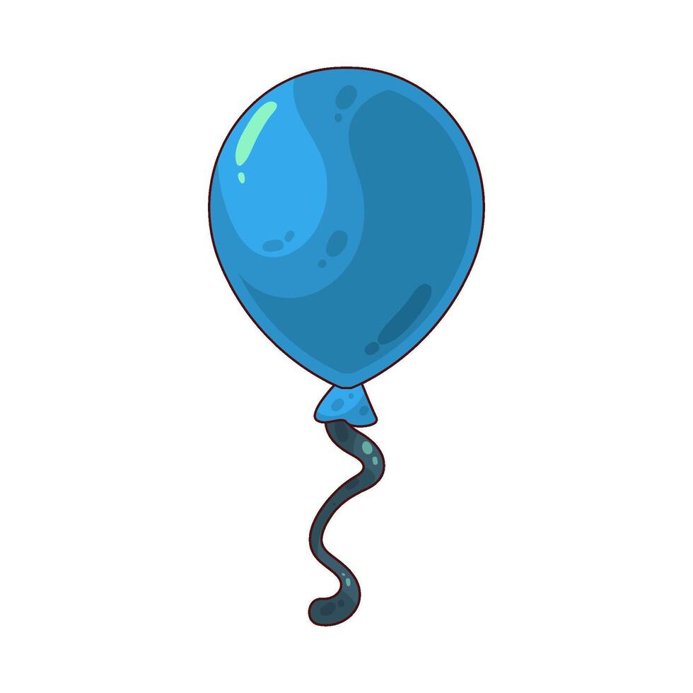 blue Balloons illustration vector