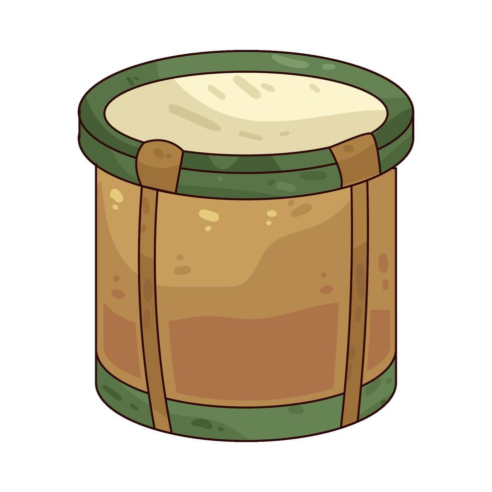 Military Drum illustration vector