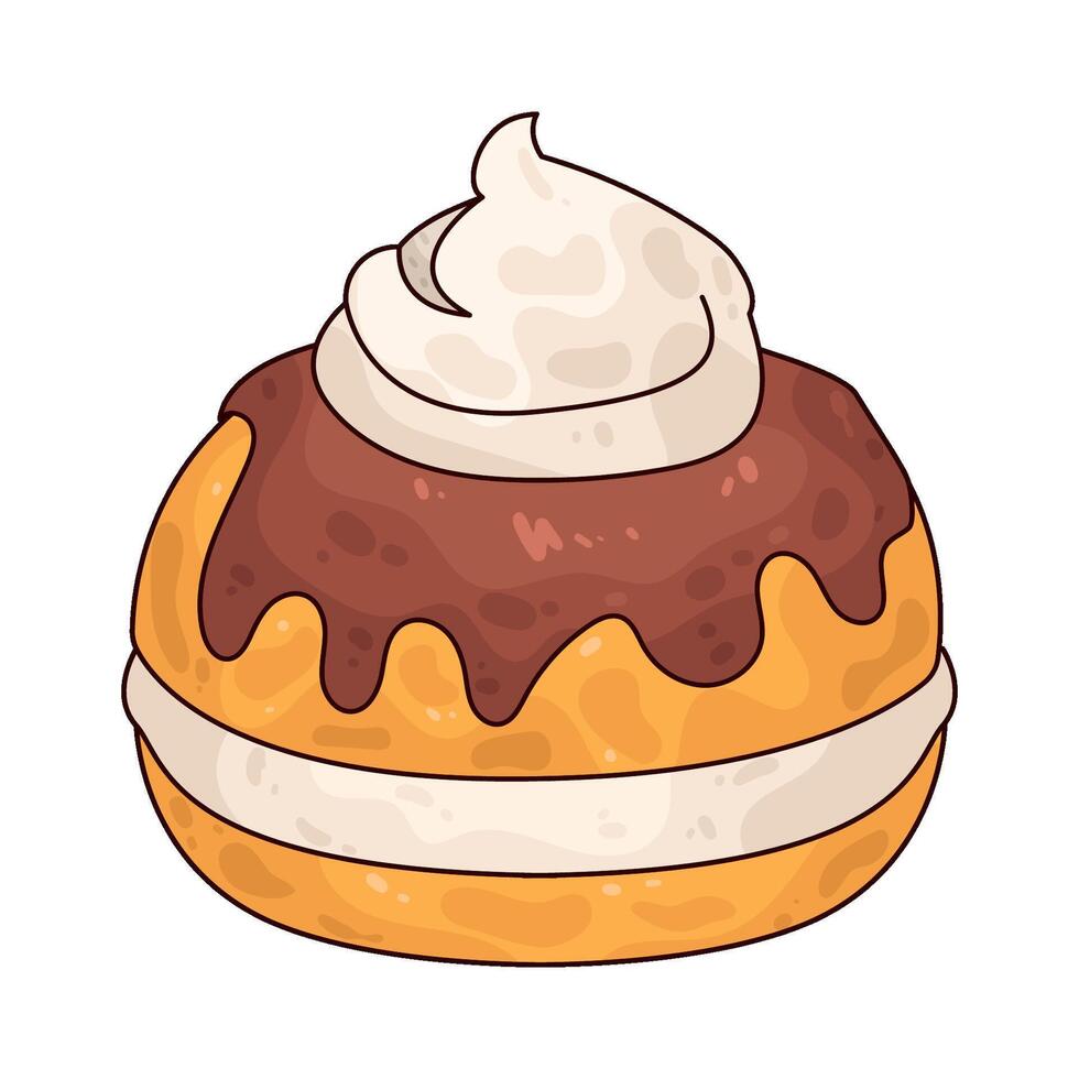 illustration of Dessert vector