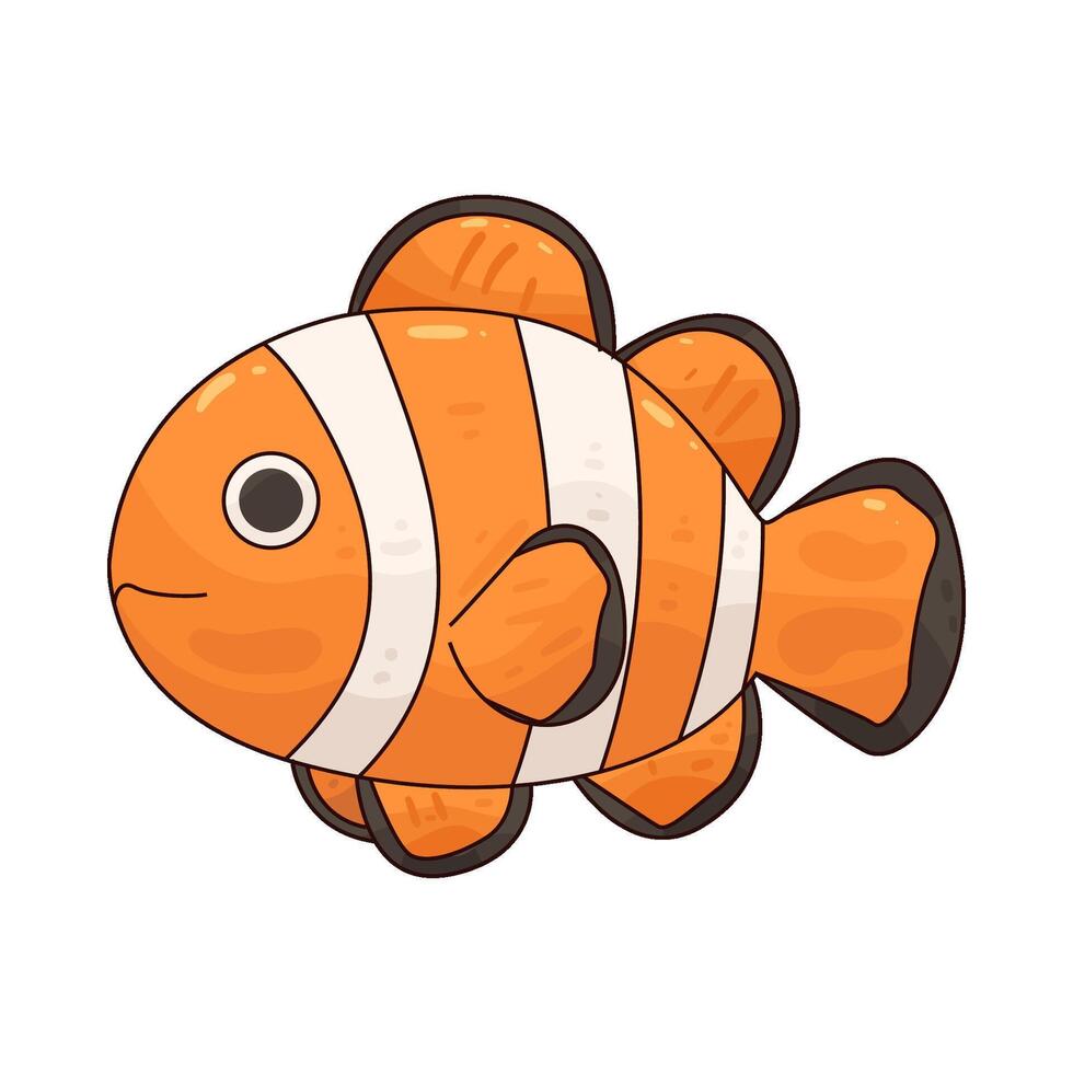 illustration of Clownfish vector