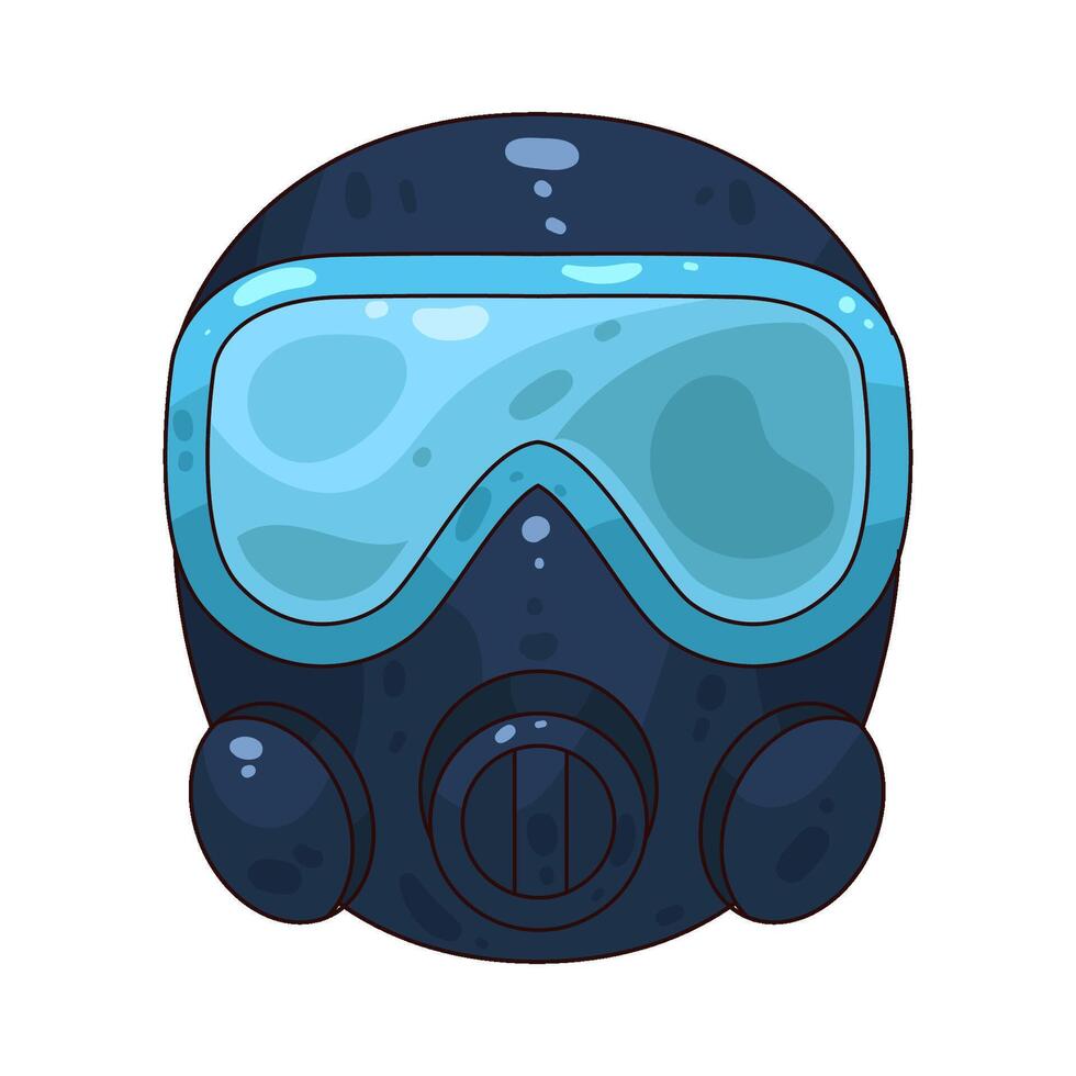 Diving Mask illustration vector