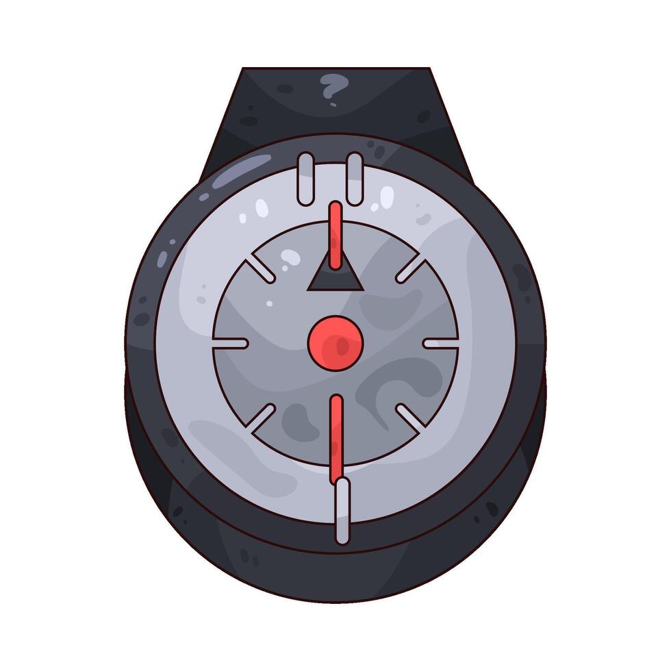 Dive Computer illustration vector