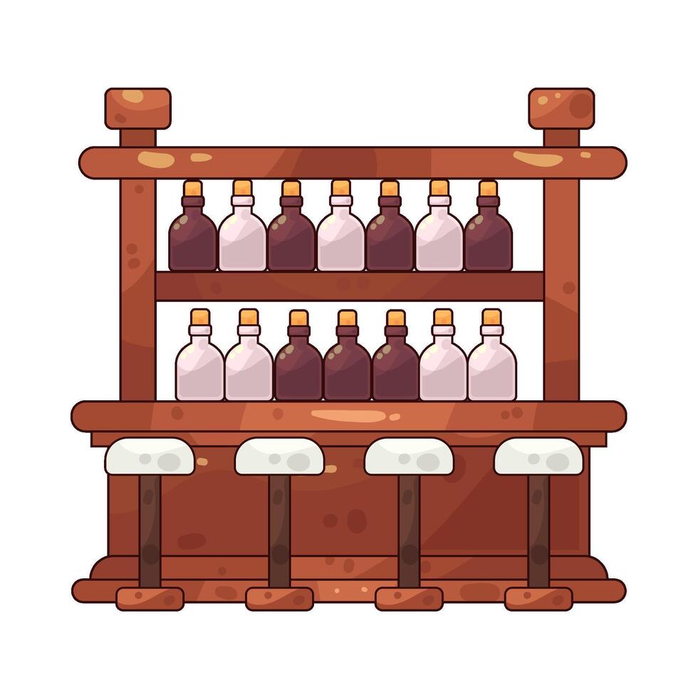 illustration of bar vector