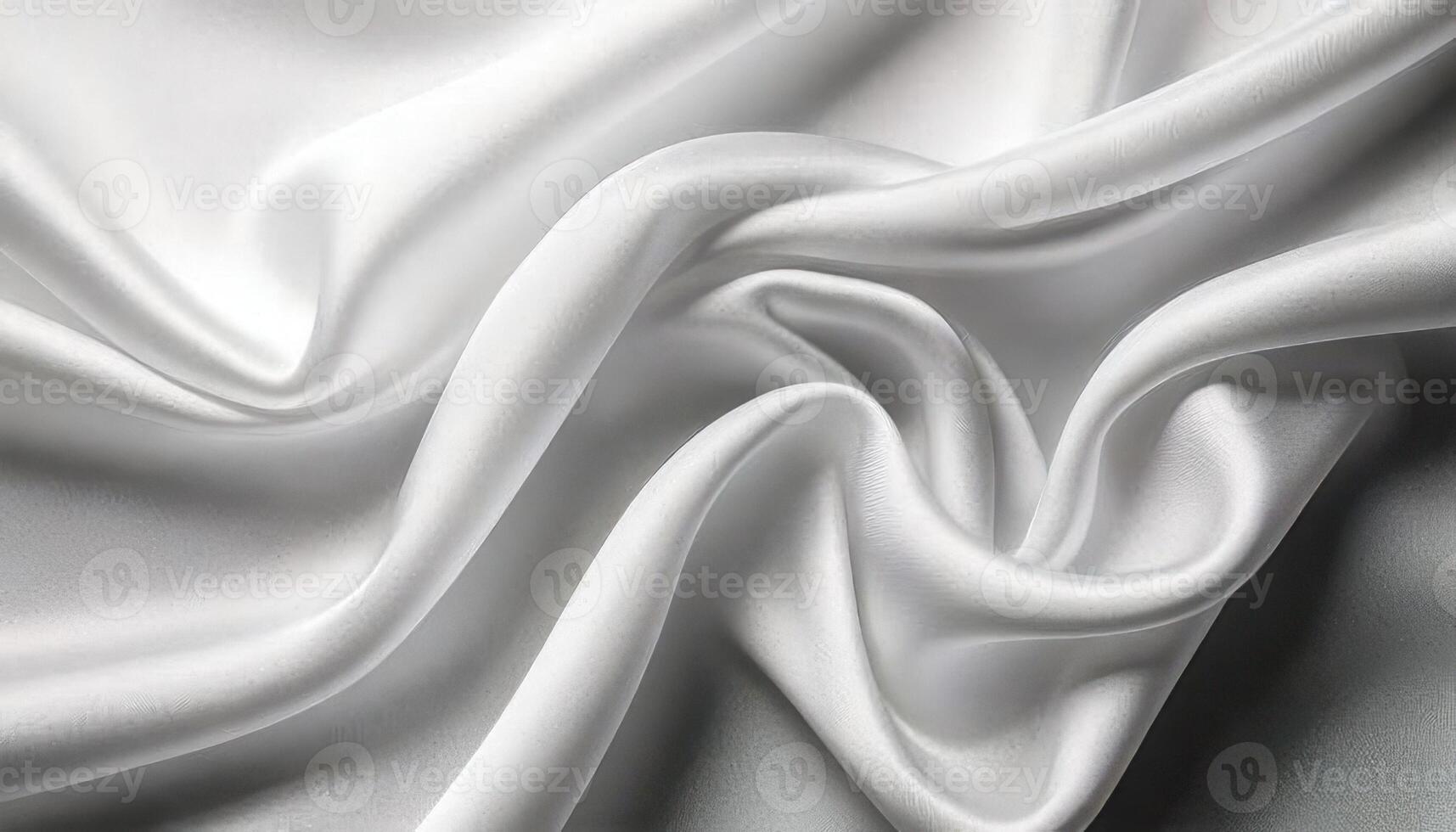 Silk fabric, white background, close up photo