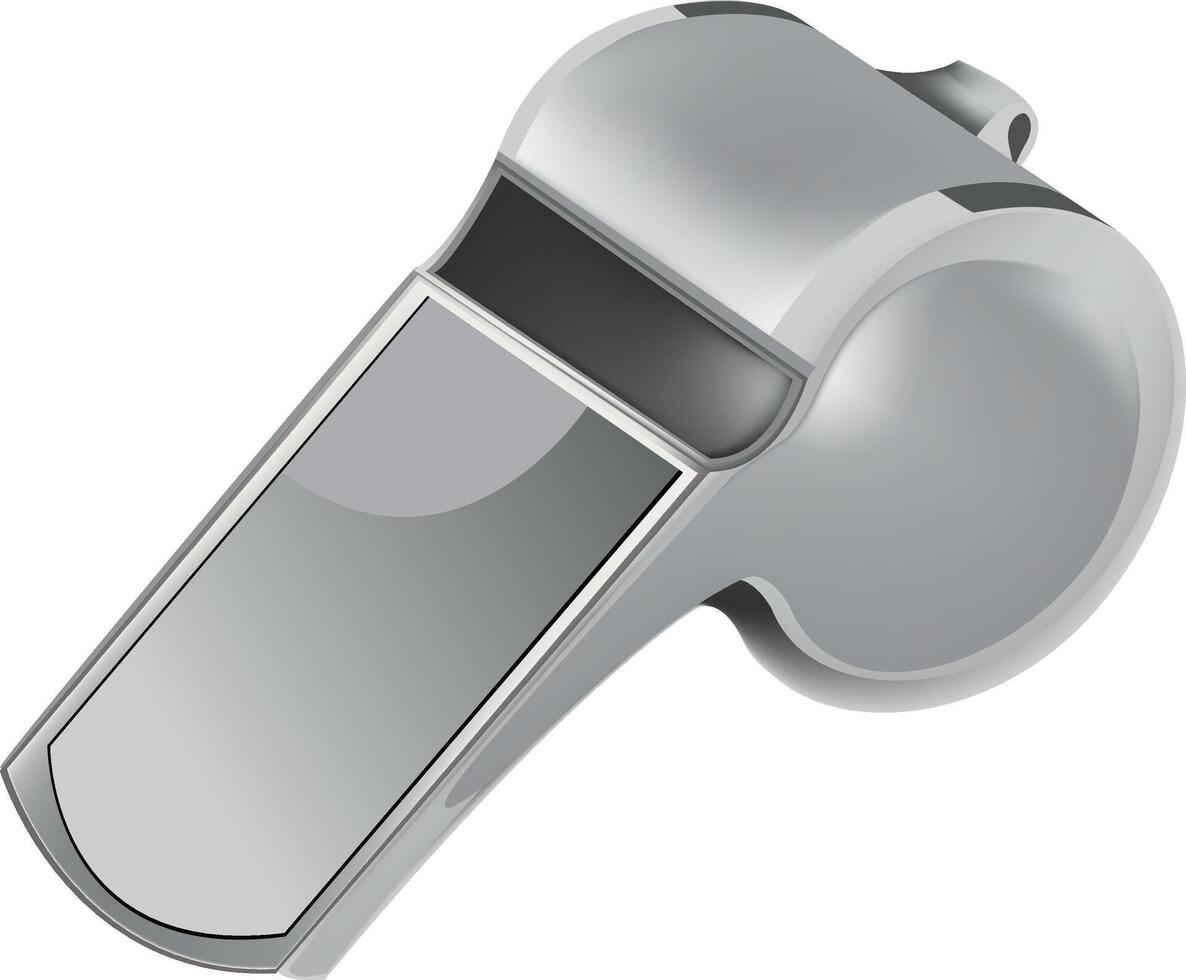 A whistle on a white background vector