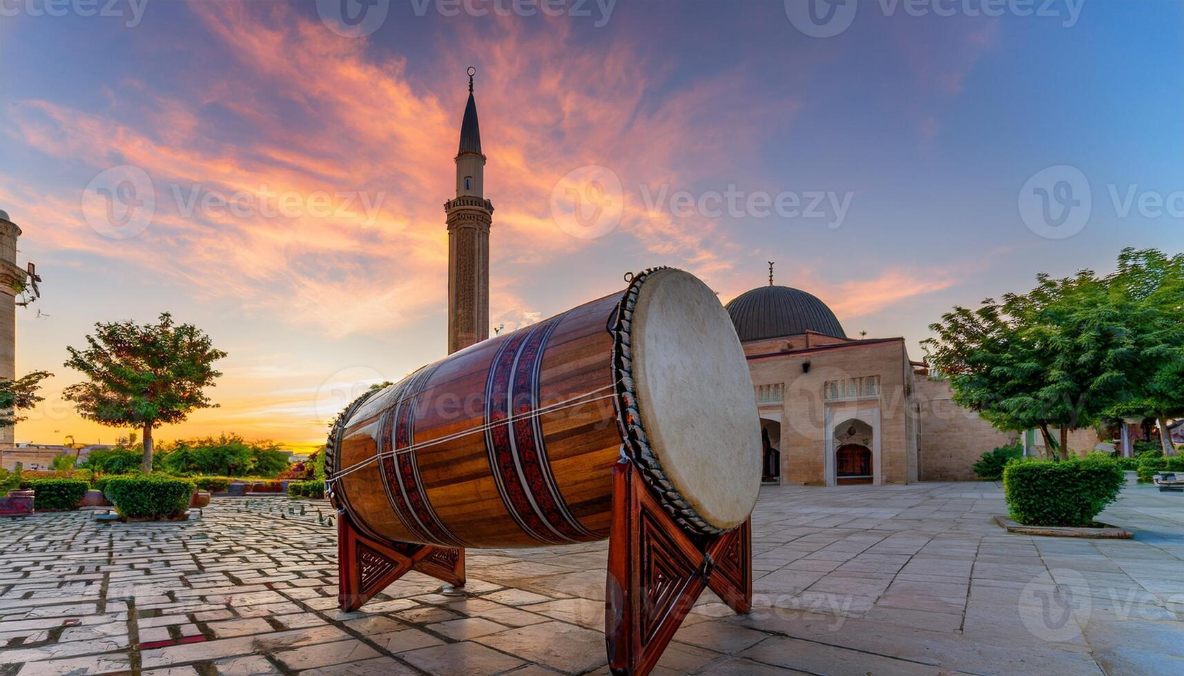 beduq, to call people to prayer photo