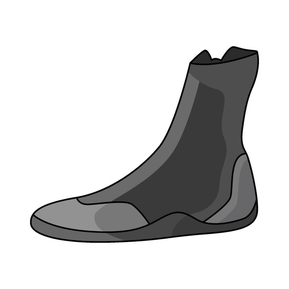 illustration of Diving Boots vector