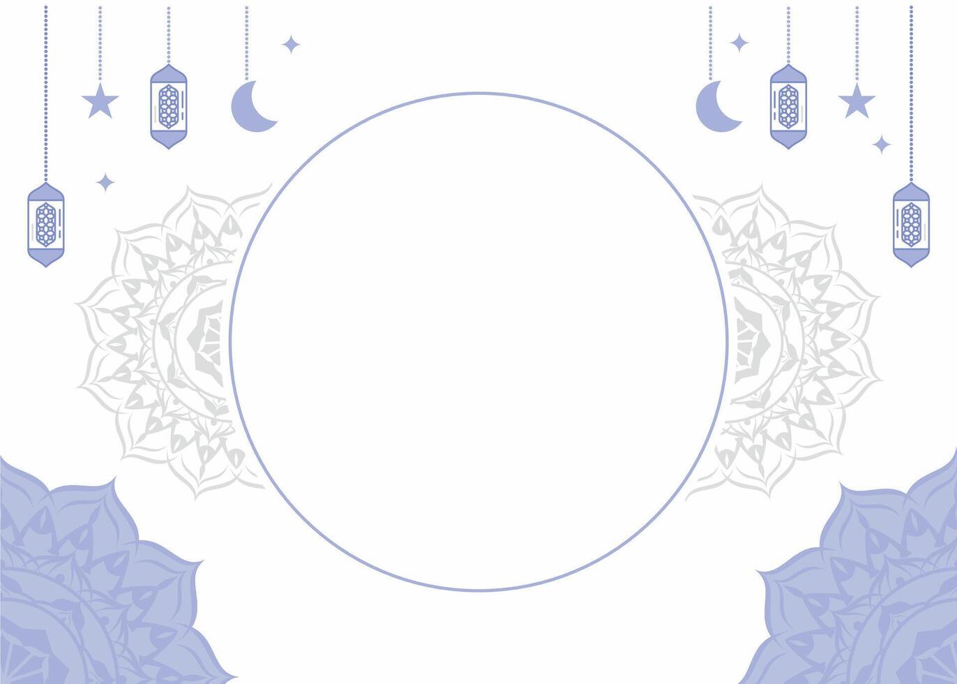 Islamic or arabian background design vector