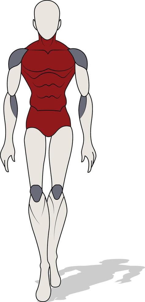 Robot Man figure vector