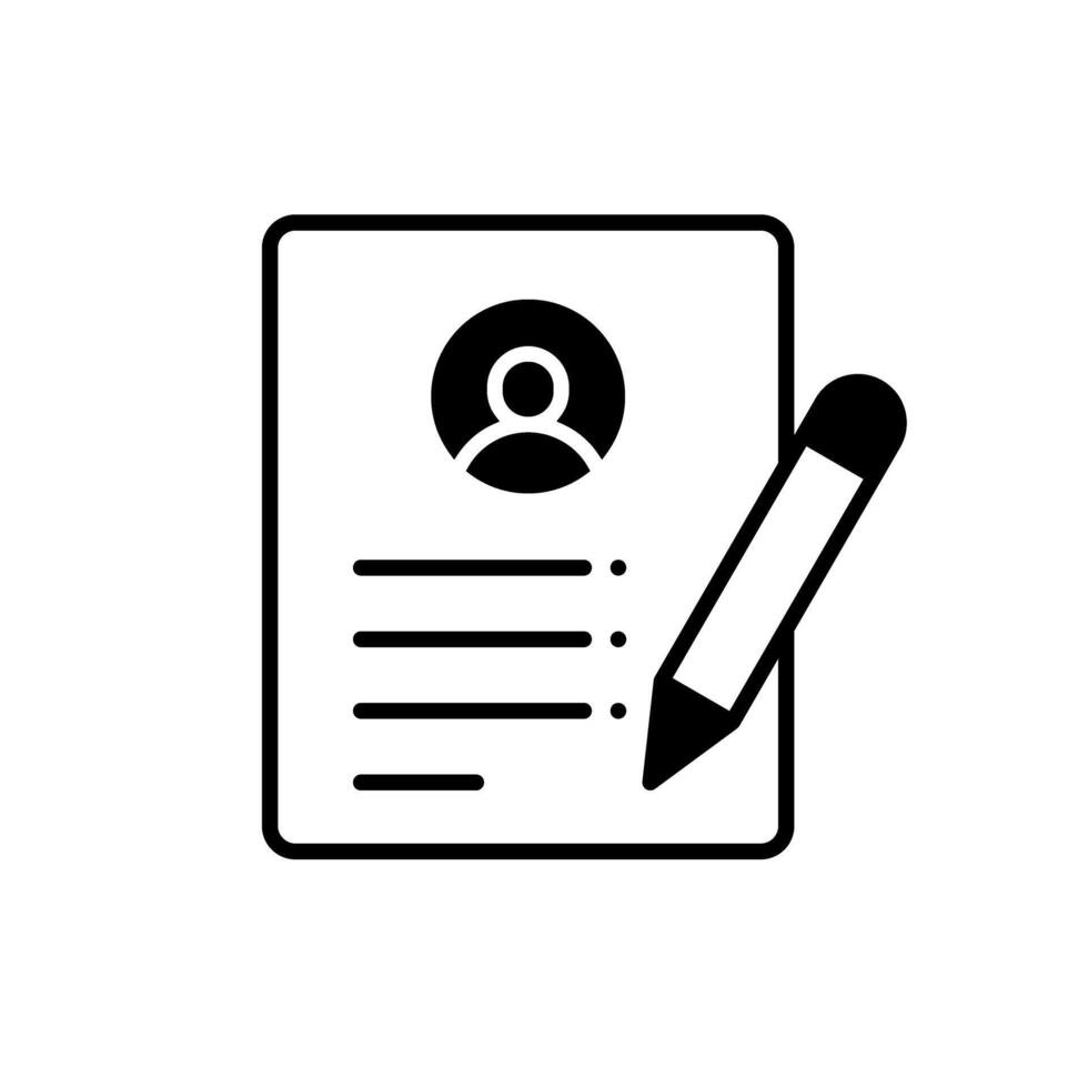 Clipboard icon. concept illustration, outline symbol, sign. linear symbol. vector
