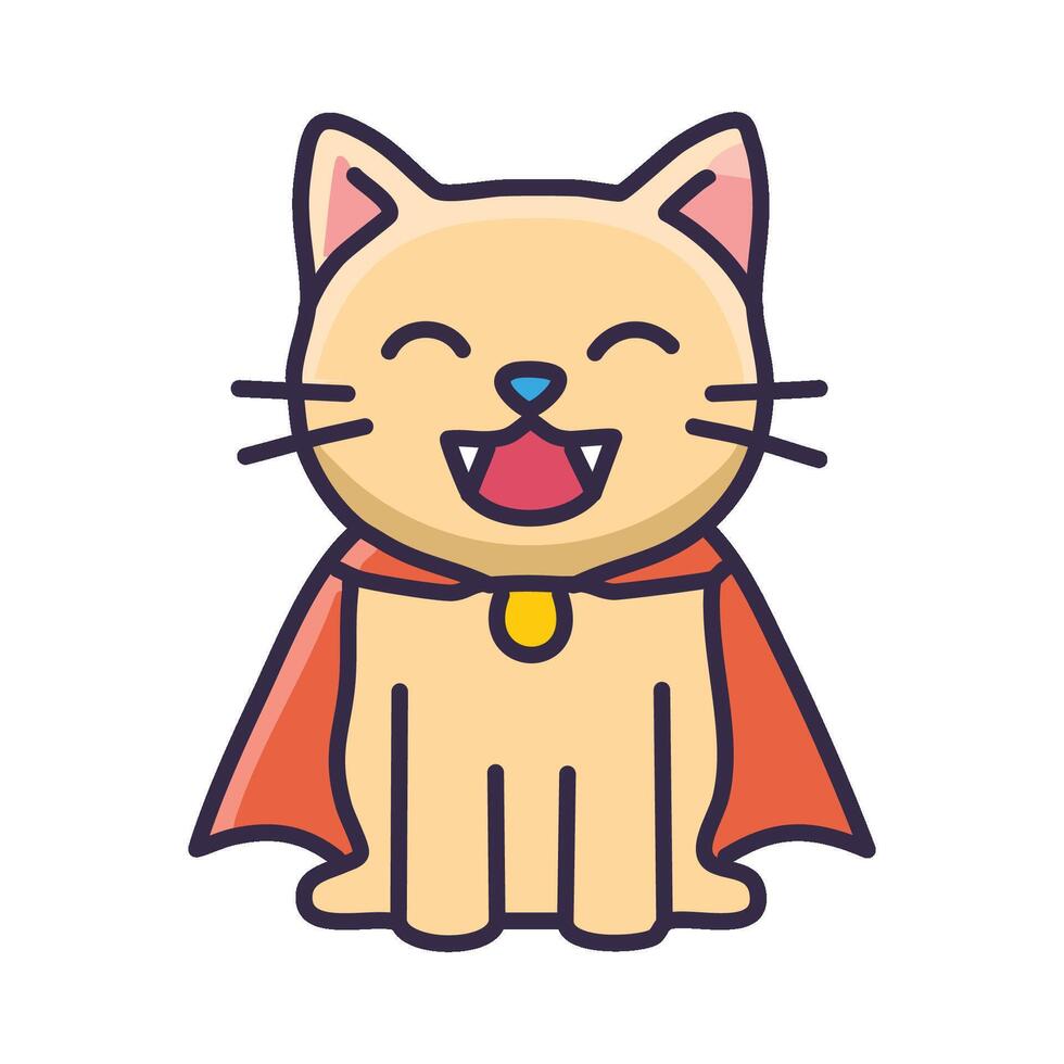 Meowpire in the Moonlight vector