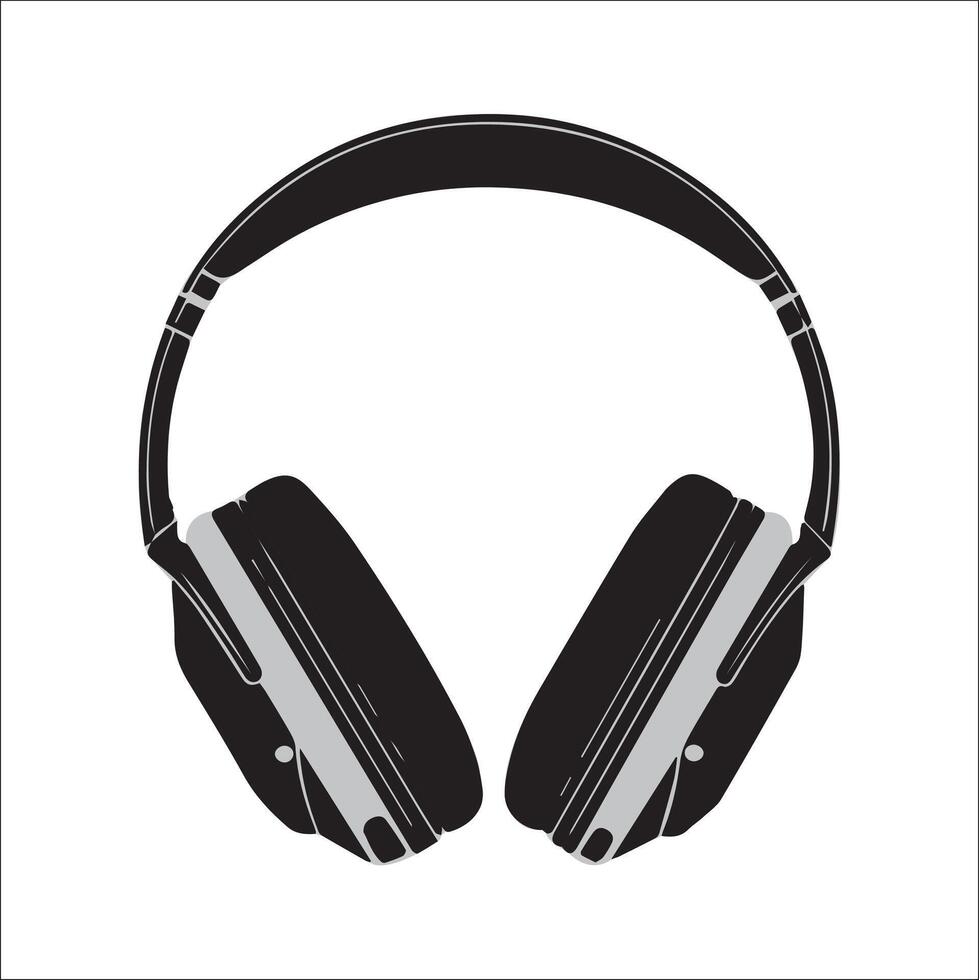 High-Quality Headphone Art vector