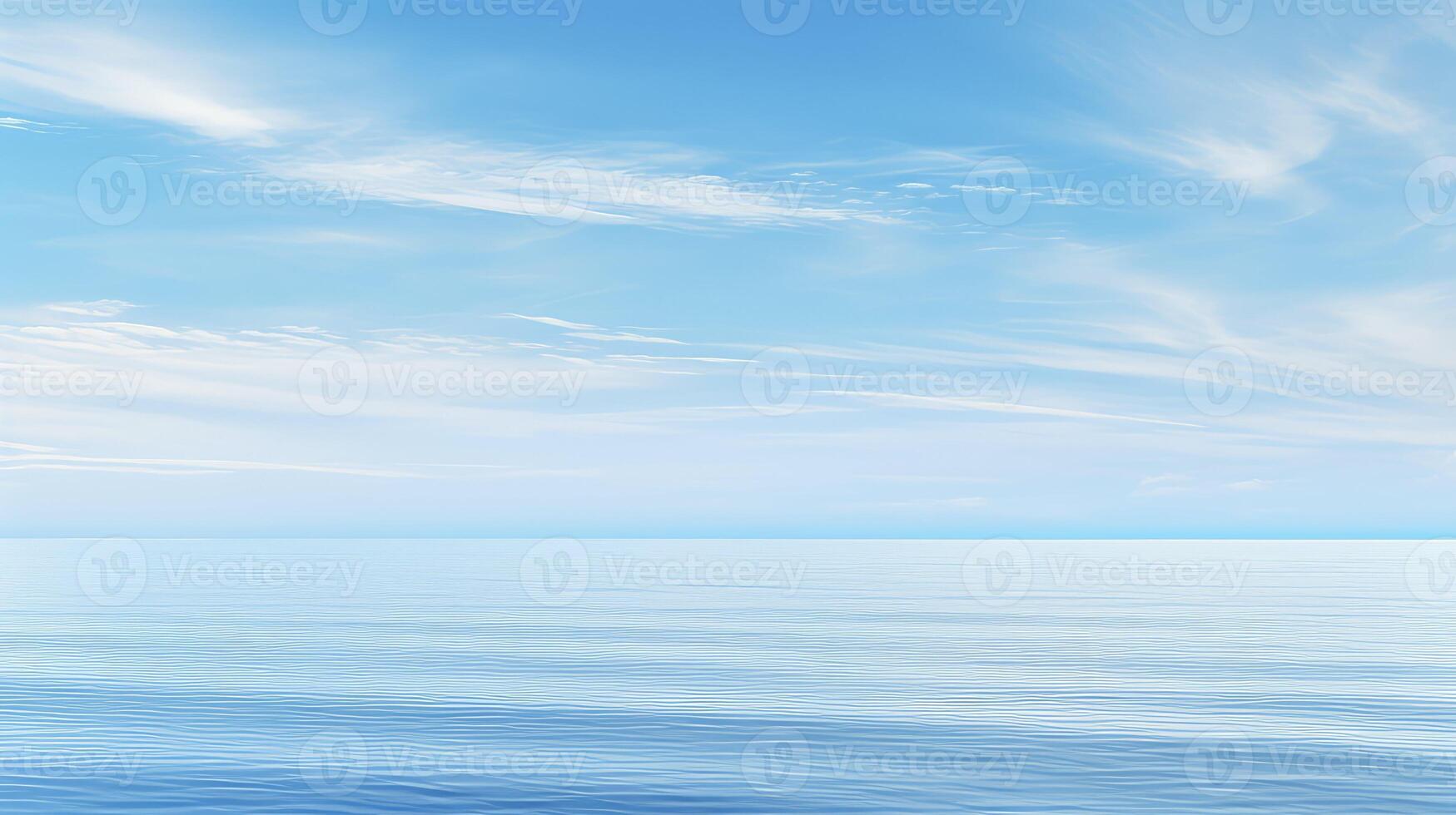 ocean sky blue abstract photo