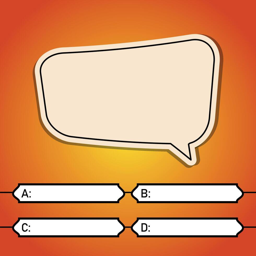 Intellectual game question background. Test, exam, answer, education, learning, internet, lottery Concept for Web Mobile Presentations vector