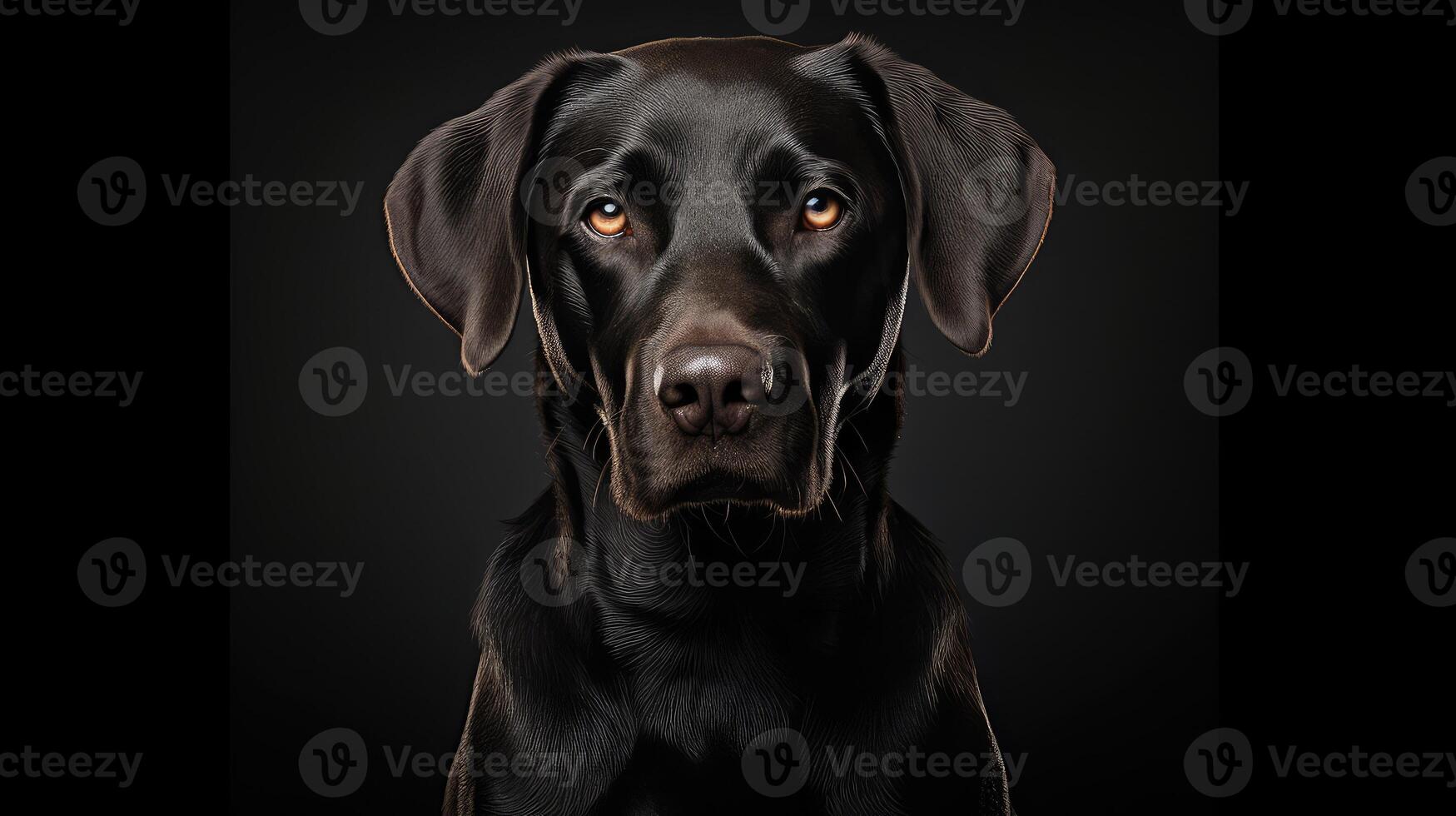 canine black labrador retriever photo