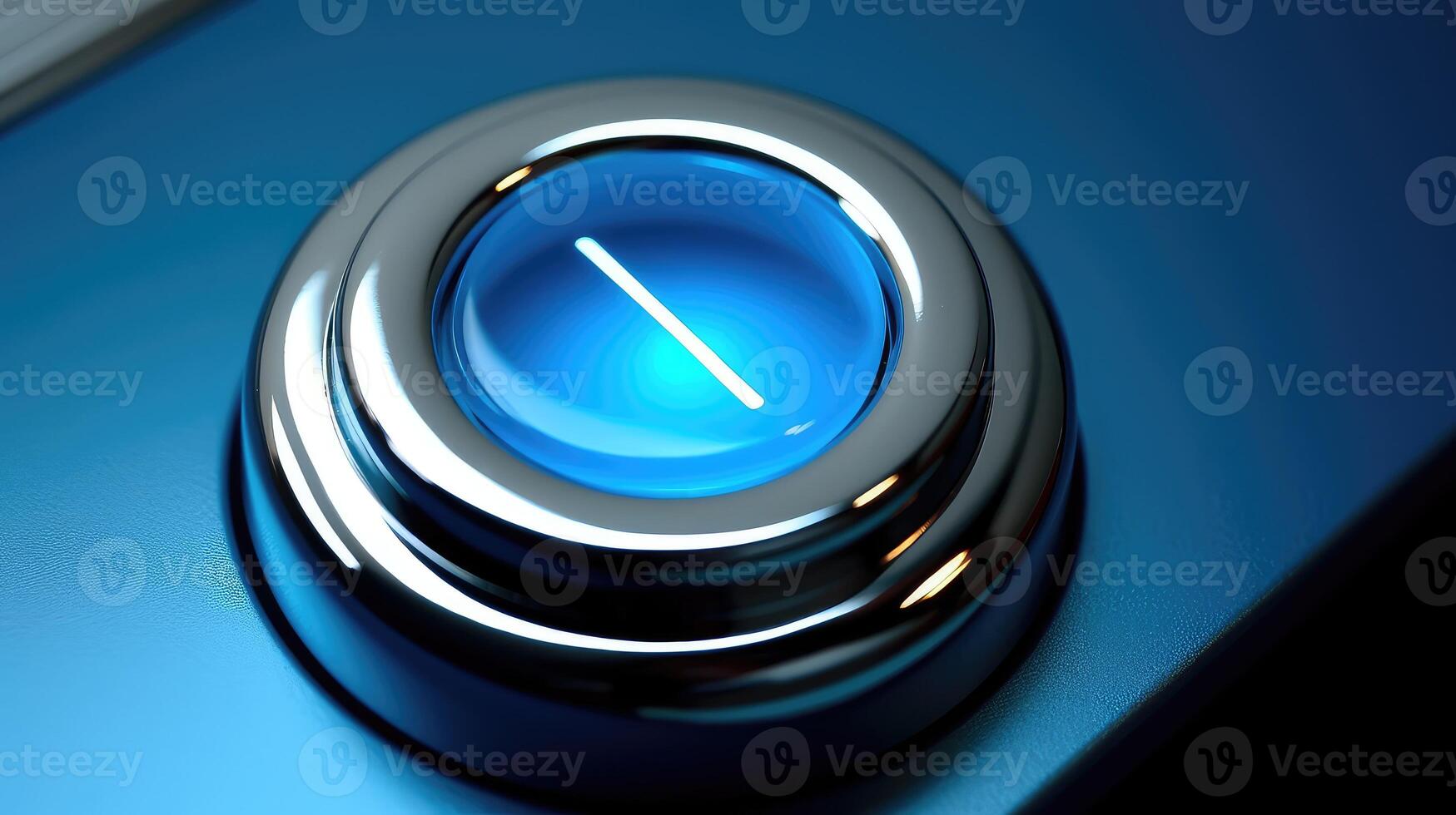 control blue button photo