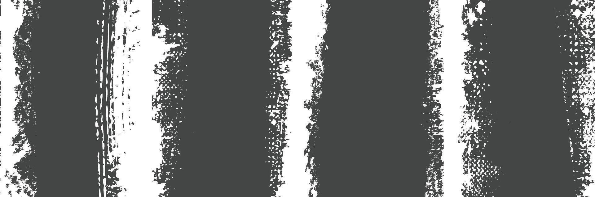 Black color distressed overlay grunge art banner backgrounds set vector
