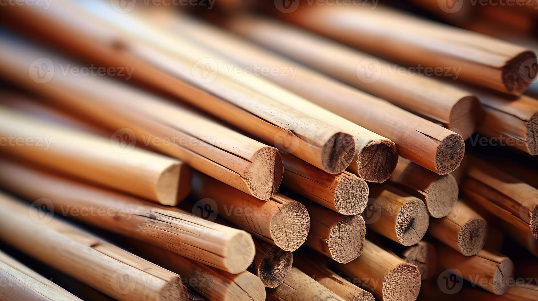 stack wood stick photo