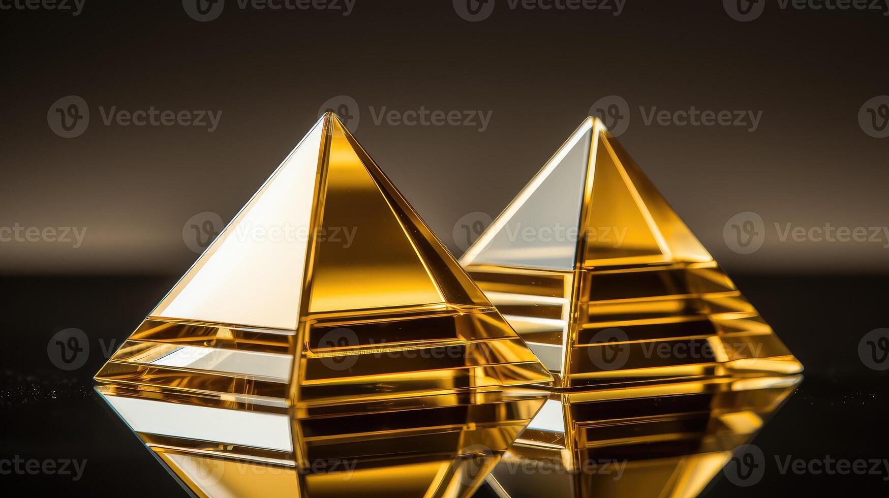 strength geometric shapes gold photo
