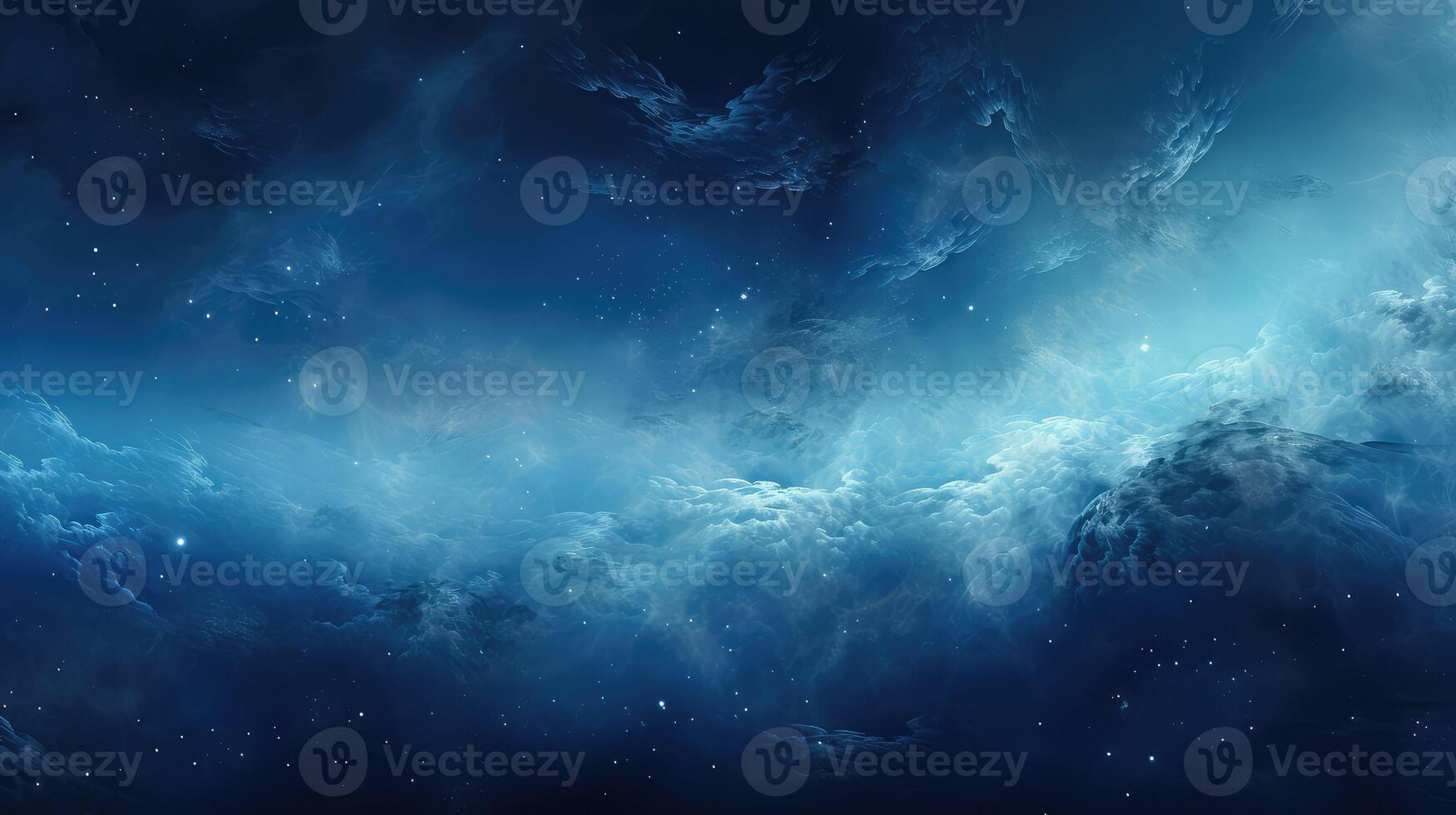 astronomy blue science background photo