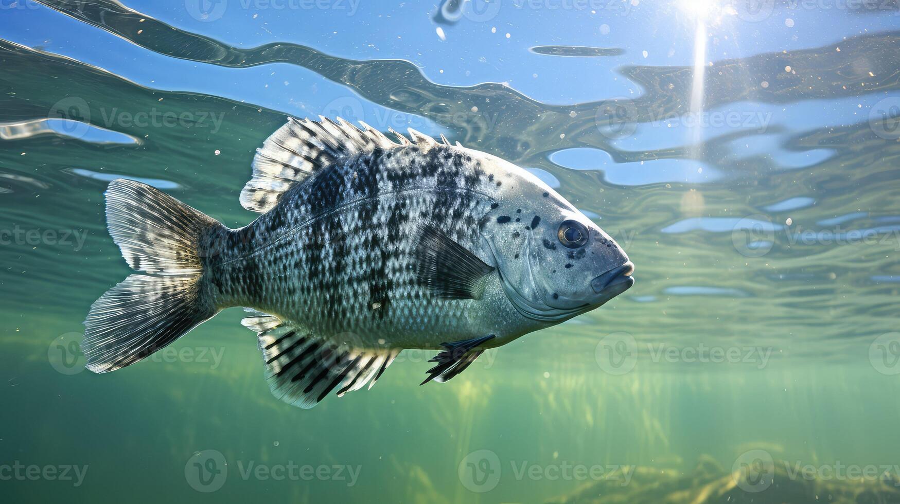 scales fresh water crappie photo