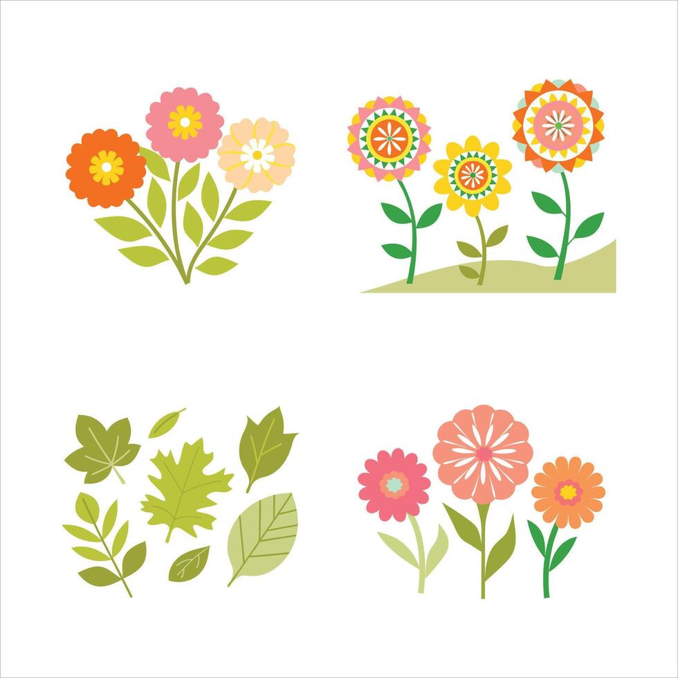 Petals And Pixels Stunning Floral Clipart Designs To Inspire vector