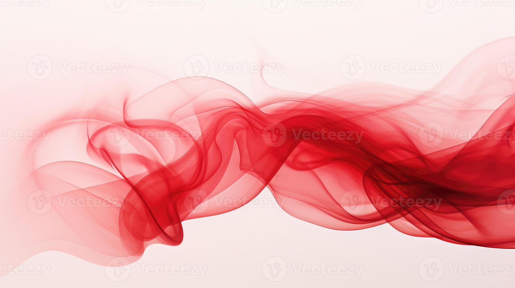 air red smoke on white photo