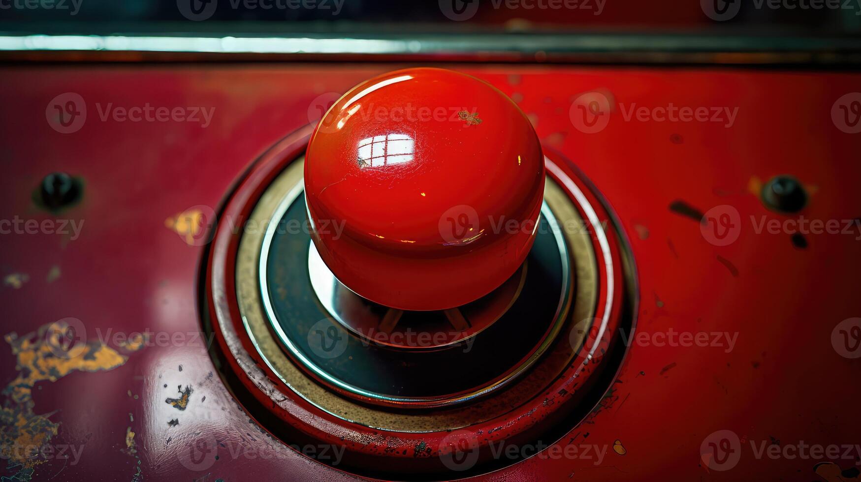 nostalgia red button photo