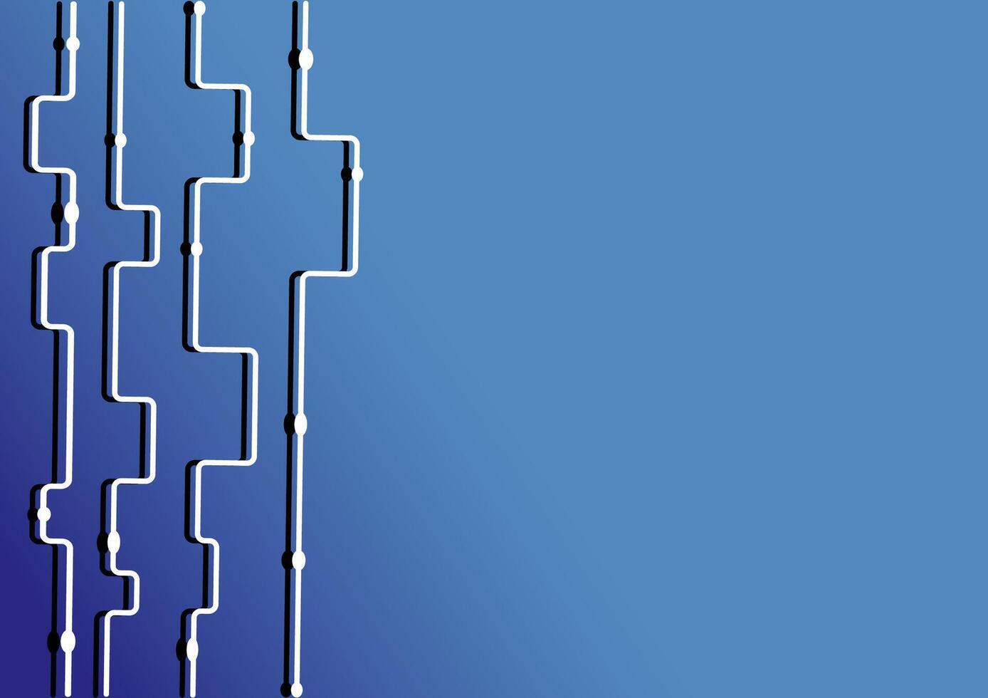 abstract blue background with line vector
