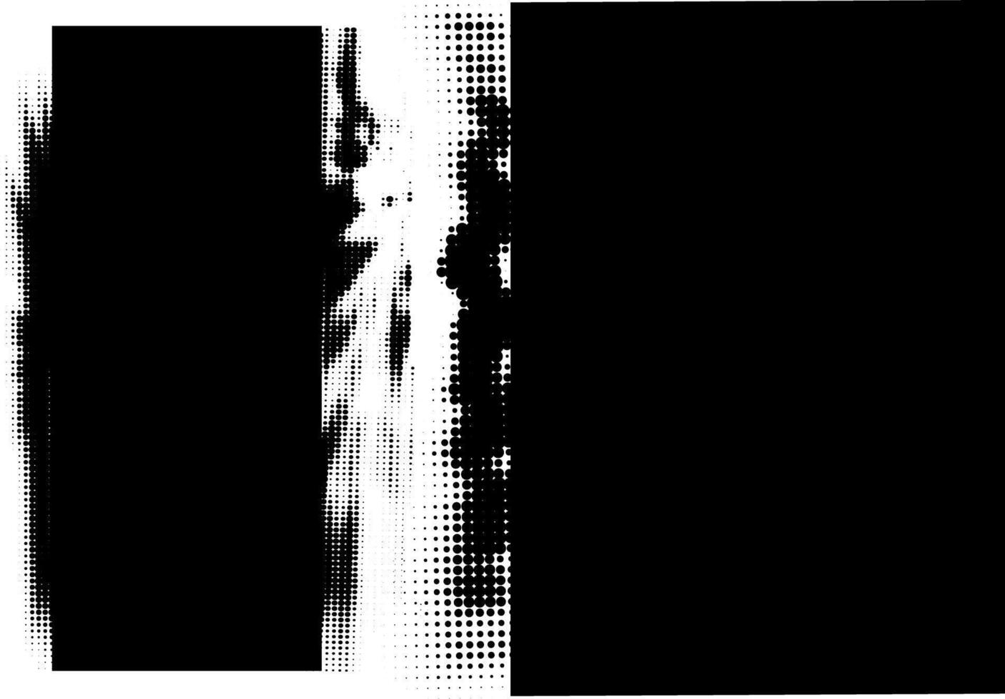 Trendy punk noise defect banner. Glitch distorted texture halftone noise defect error stamp set of backgrounds templates for presentation stories. vector