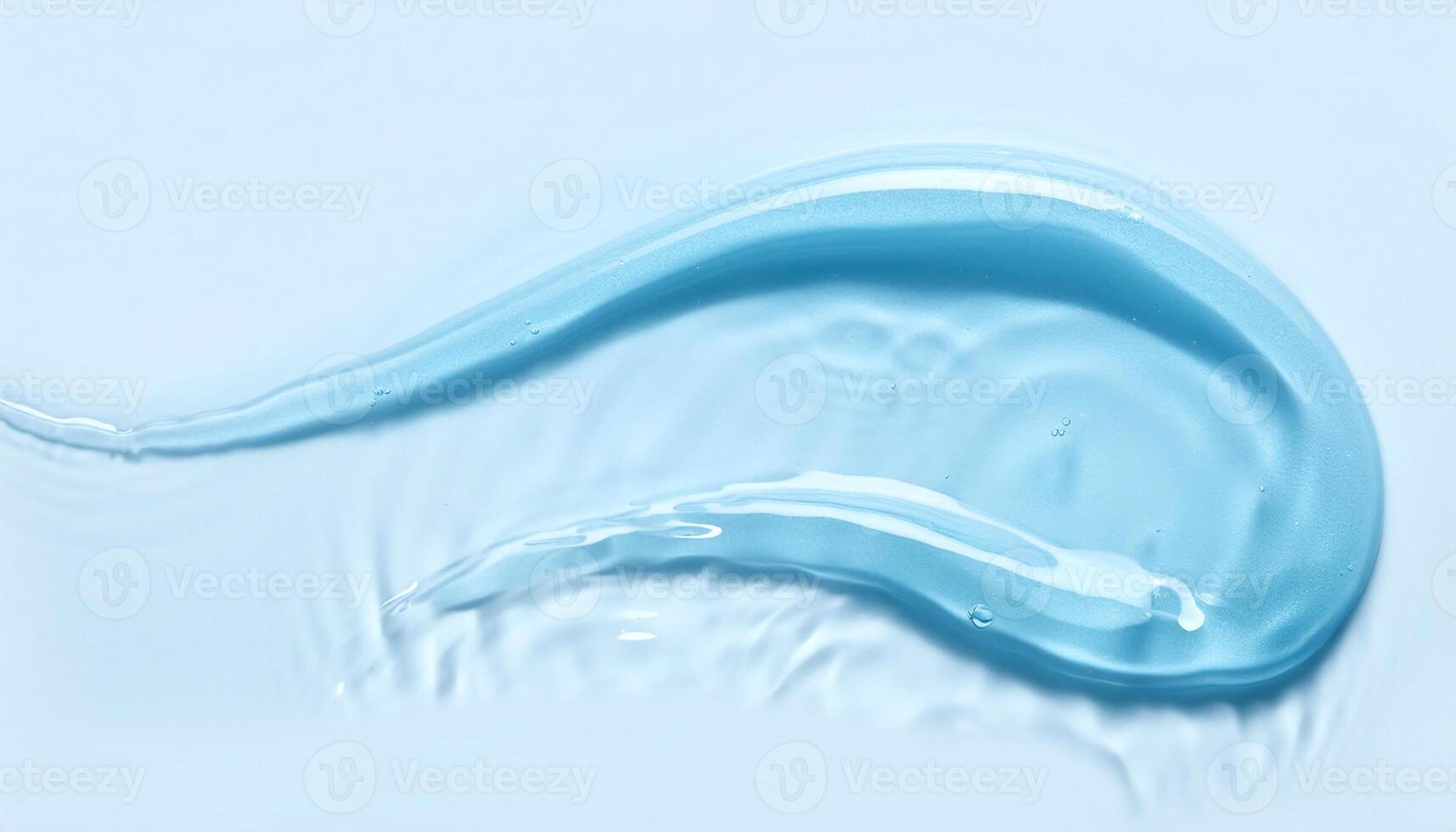 Vibrant Blue Cosmetic Liquid photo
