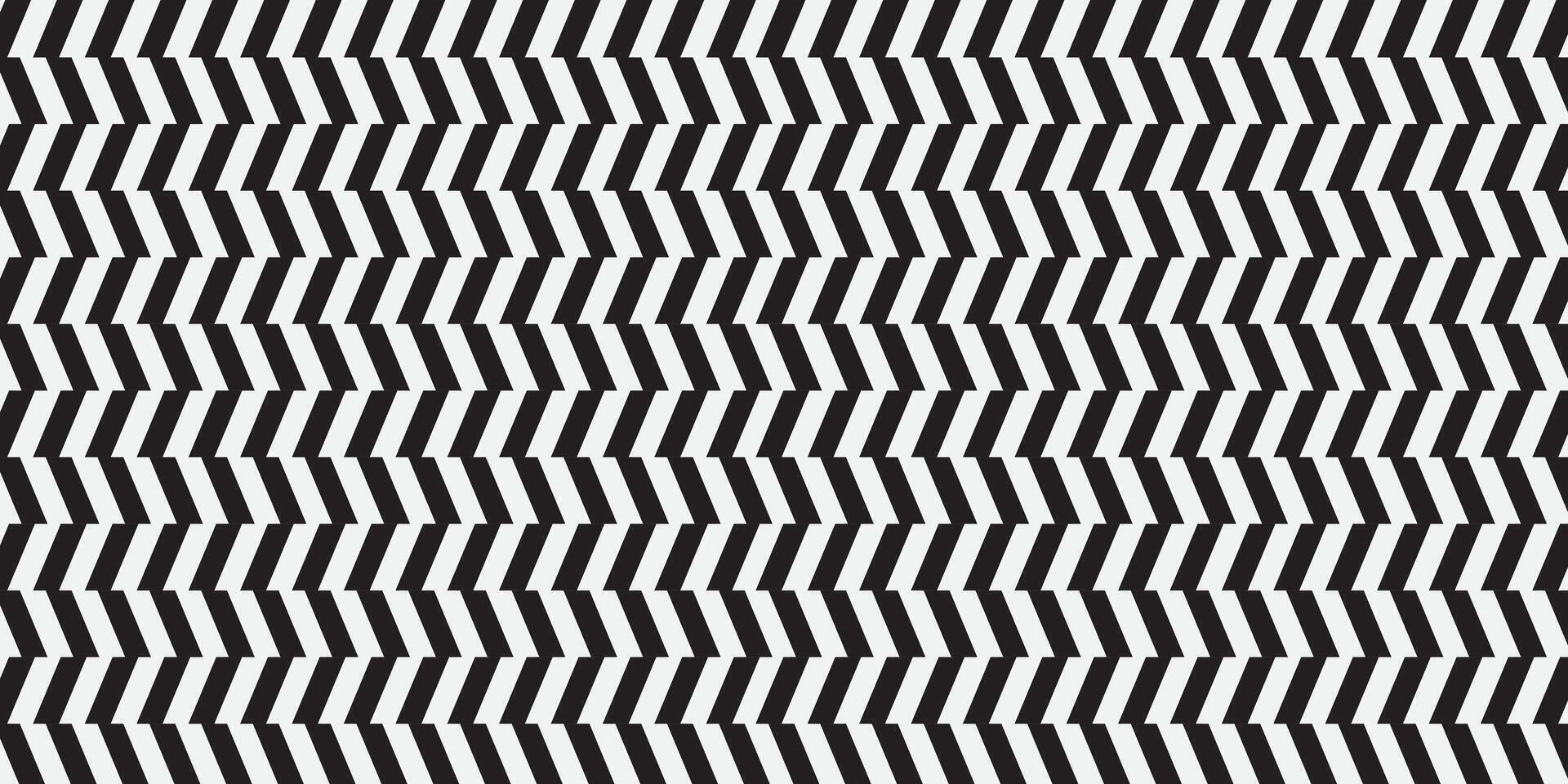 Zig zag pattern background in black and white vector