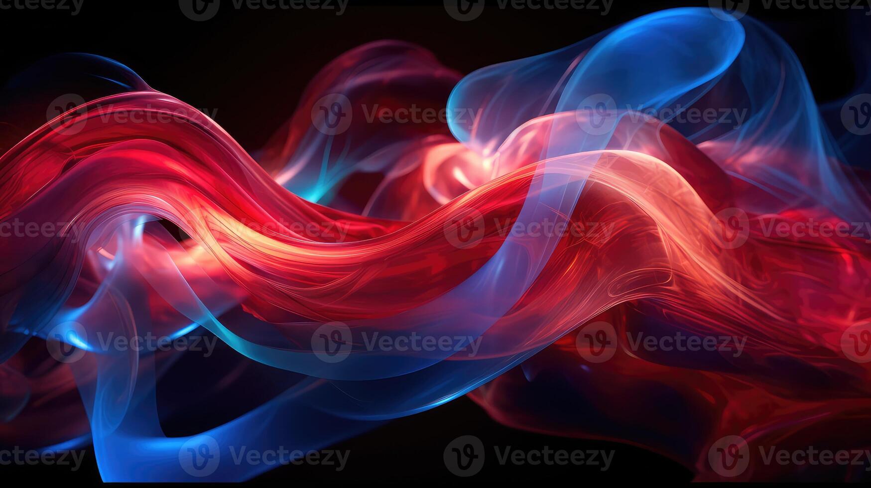 color red blue light photo