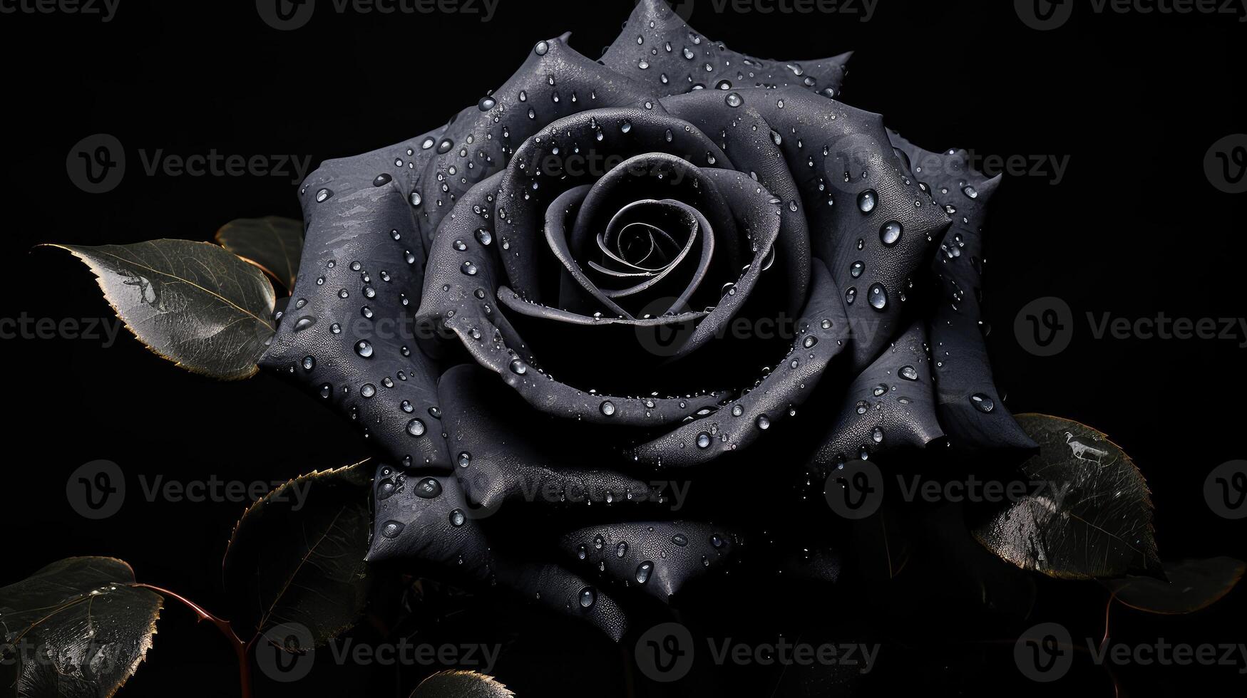contrast flowers black photo