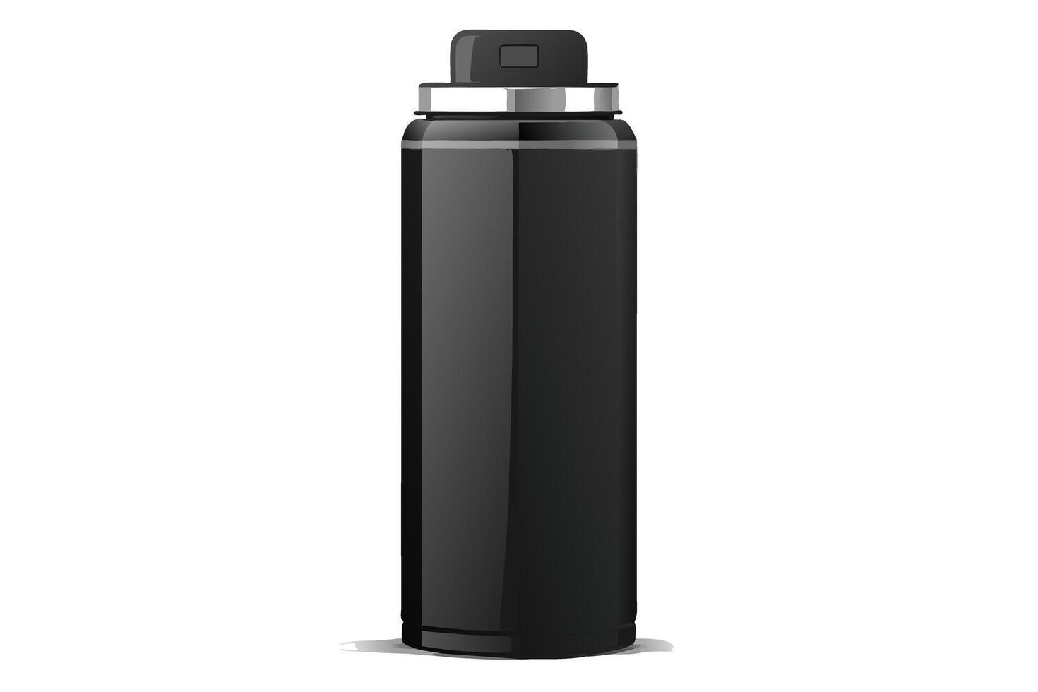 Bottle illustration, perfect for design mockups. vector