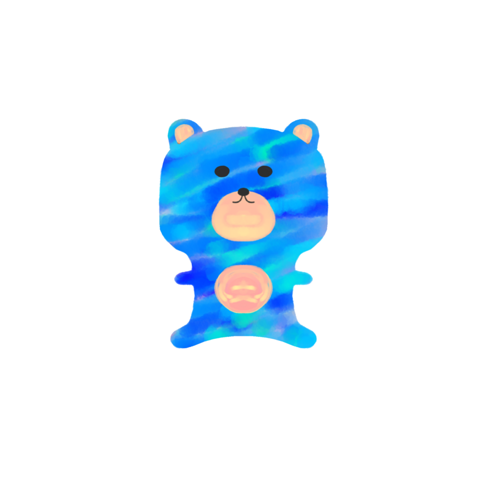 blue bear colorful 56244011 PNG blue bear colorful 56244011 PNG