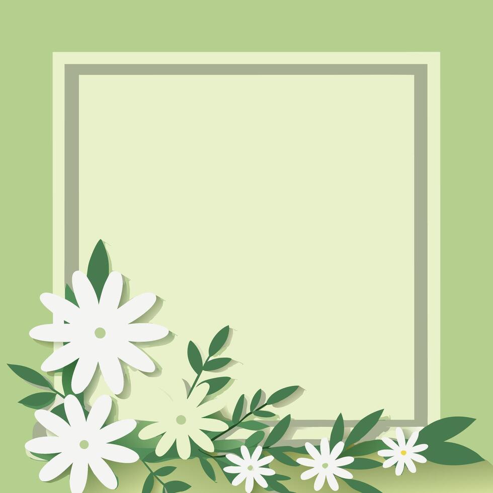 Cute daisy flower charming elegant petal details vector