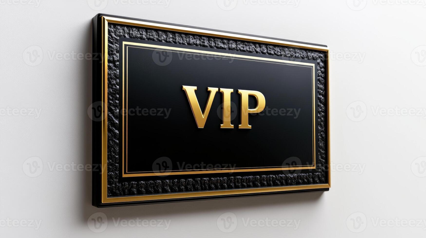Vip sign representing very important person access and exclusivity photo