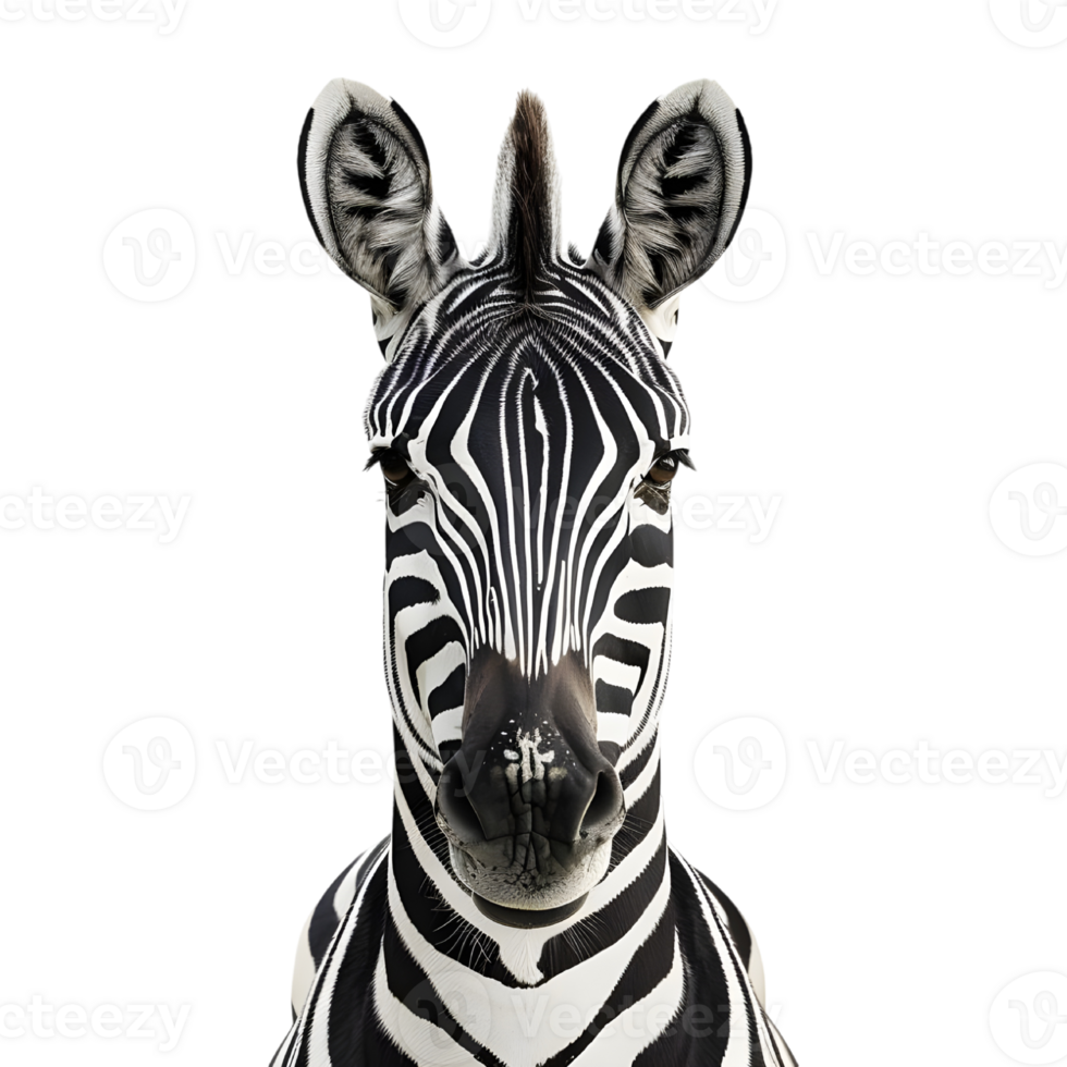 front view zebra image png