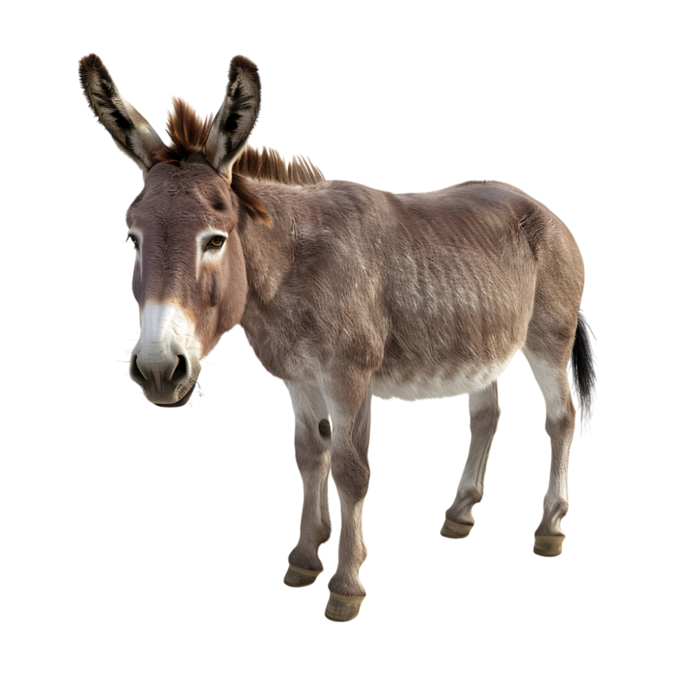 A donkey is standing png