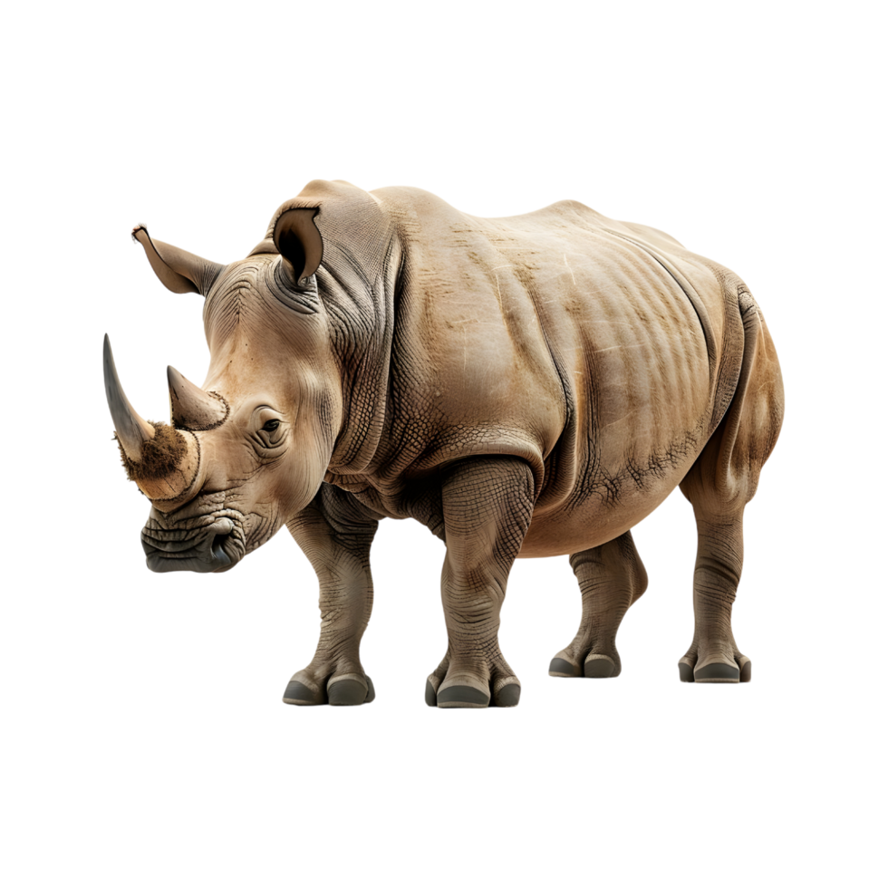 Rhino looking at the left side png
