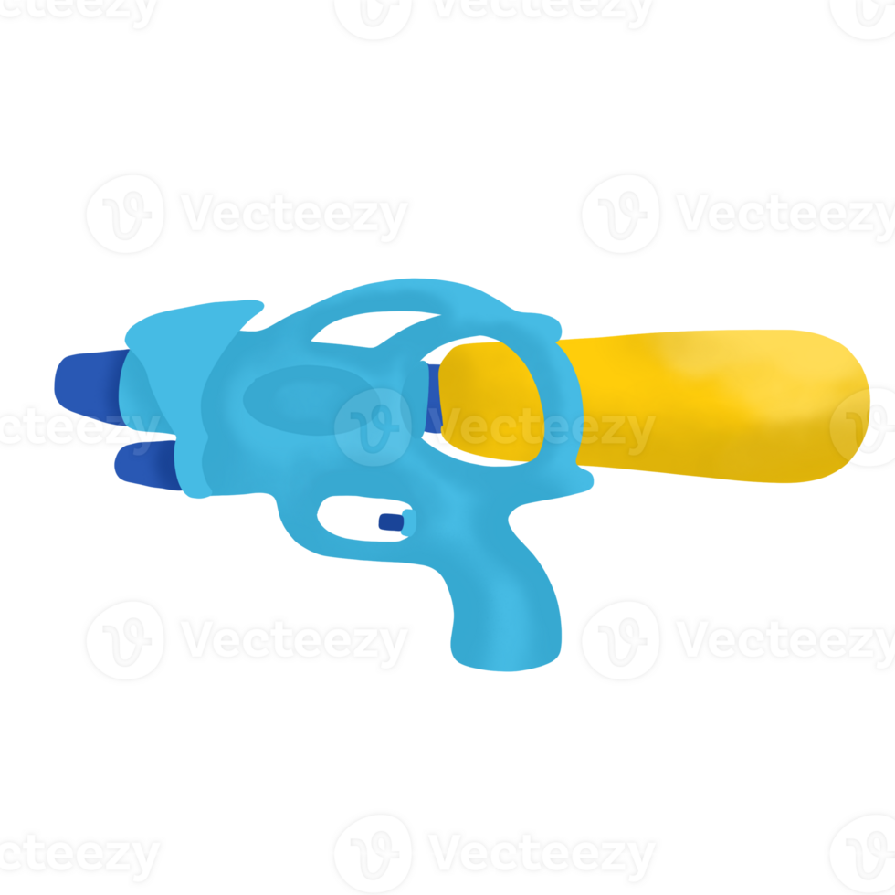Water pistols or squirters blue color png