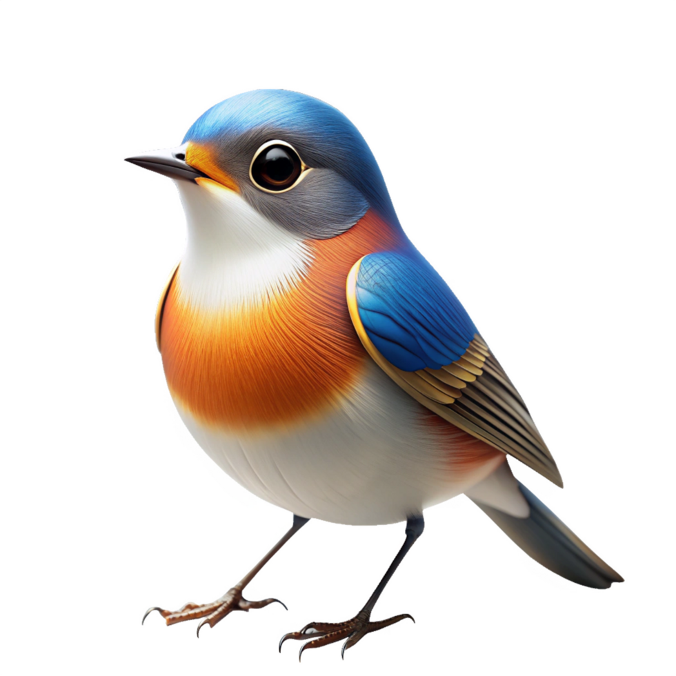 bird is isolated on transparent background png