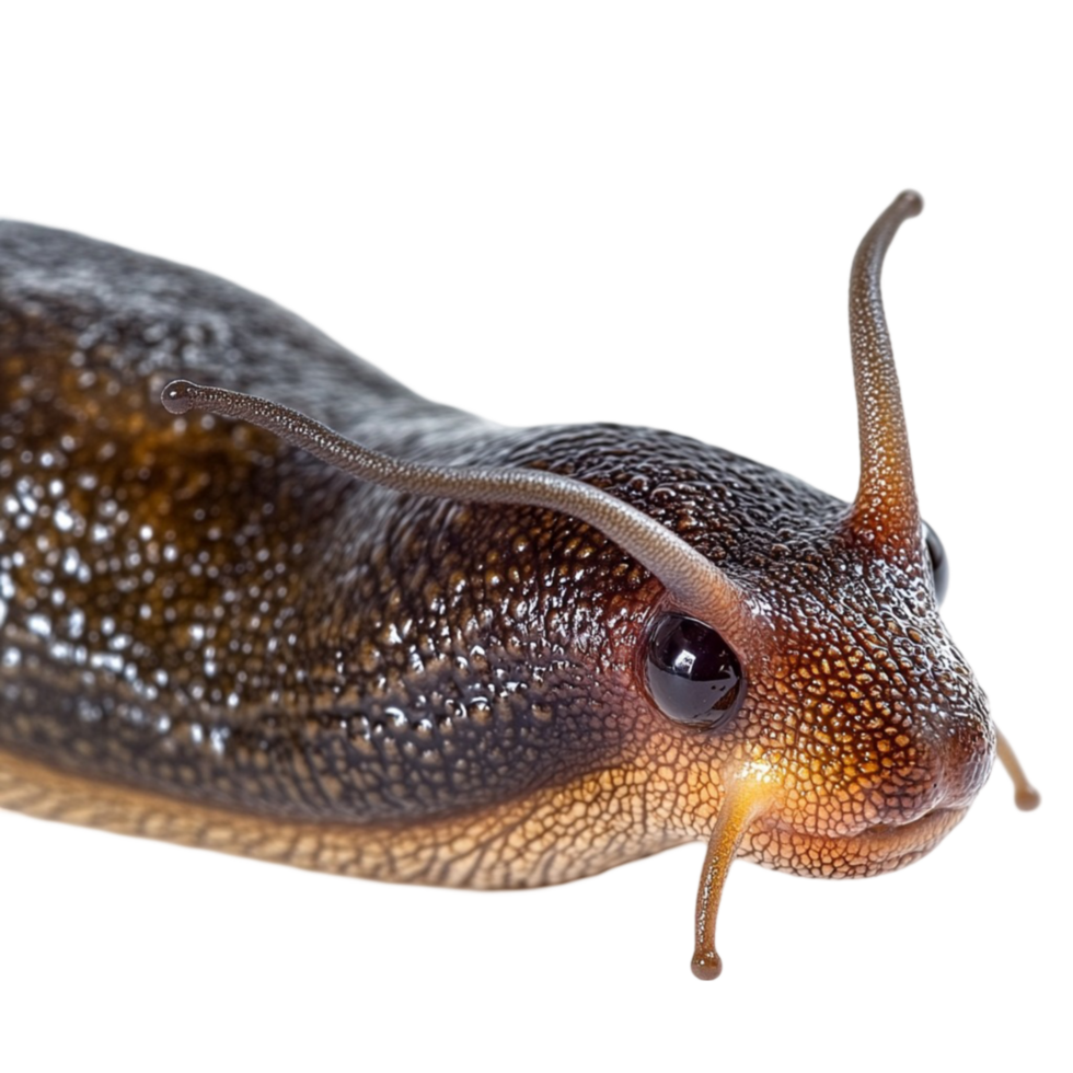 Slow-Moving Snail in a Natural Pose png