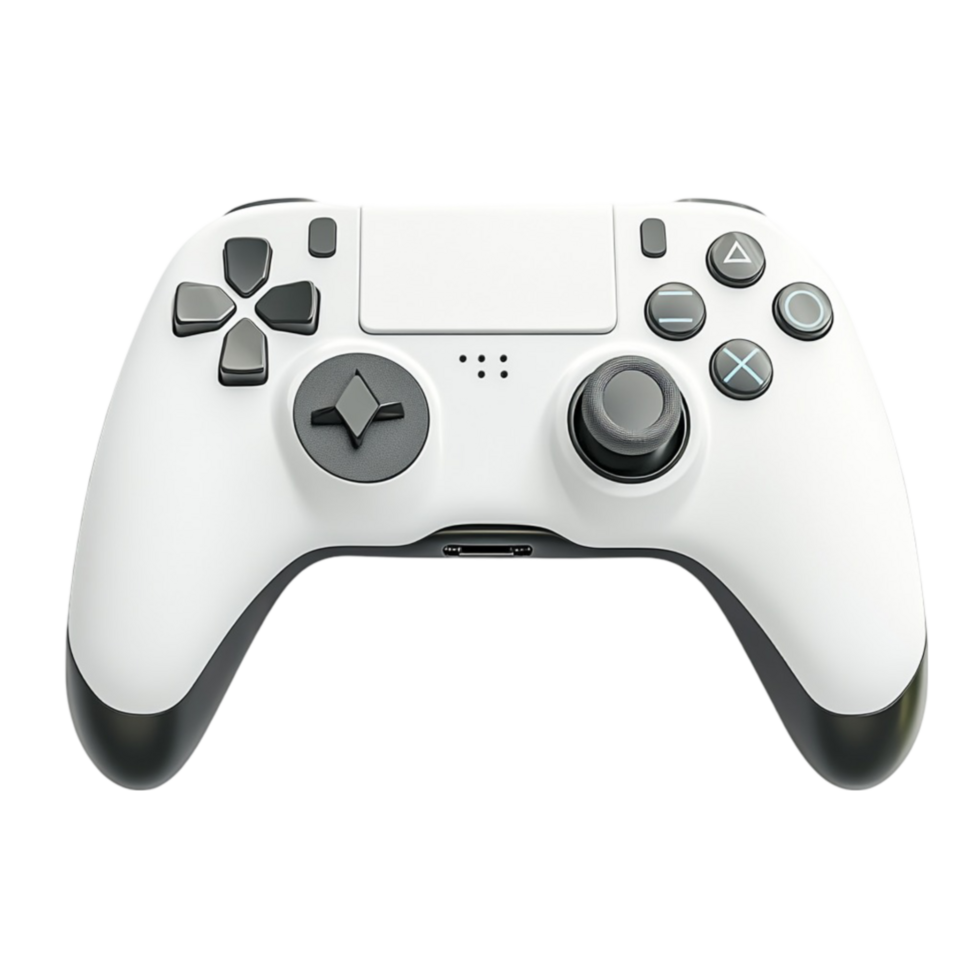Colorful Rainbow Gaming Controller for Enthusiasts png